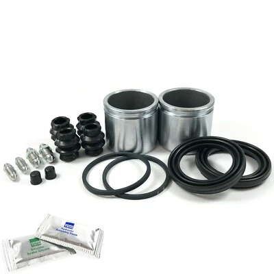 2 FRONT BRAKE CALIPER REPAIR KIT PISTON FIT: FORD TRANSIT COURIER 14- SCR0070DX2 — 第 1/3 张图片