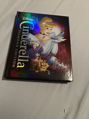 CINDERELLA DIAMOND EDITION DISNEY BLU-RAY/DVD BOOK EDITION Foto 1 de 4