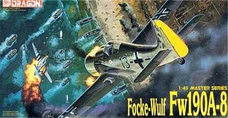 Dragon FOCKE-WULF FW190 A-8 KIT 1:48 - Immagine 1 di 1