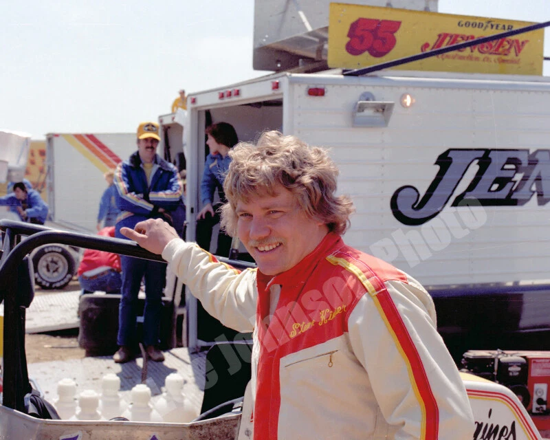 Steve Kinser Stanton 1982 chasis impresión 4x6  Foto 1 de 1