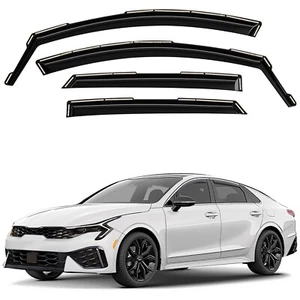 Sun Rain Visors Wind Rain Guards for 2021-2025 Kia K-5 - Picture 1 of 8