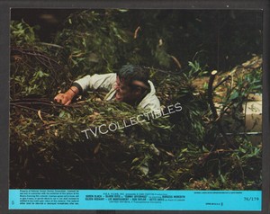 8x10 Lobby Card~ BURNT OFFERINGS ~1976 ~Oliver Reed ~fighting storm ~Horror