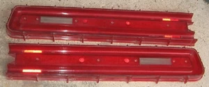 1967 Ford Thunderbird Tail Light Lens Pair (2) Early Takeoffs or NOS? FoMoCo 67 - Picture 1 of 10