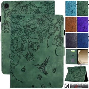 For Samsung Galaxy Tab A8 A9 A9+ S6 Lite S7 S8 S9 S10 FE Leather Flip Case Cover - Picture 1 of 56