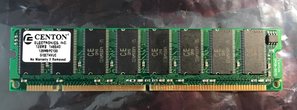 Centon 128MB PC133 memory  - Image 1 of 2