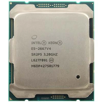 Intel Xeon E5-2667 v4 CPU 8-Core 3,2GHz 25M 135W FCLGA2011-3 - SR2P5 - Bild 1 von 4