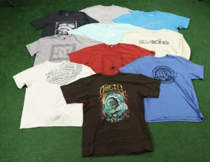 Lot Of 10 Y2K Surf Billabong Fox DC Element O’Neill T Shirt Size Large Z03 - Picture 1 of 3
