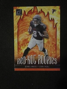 2021 Donruss #RHR-KPI Kyle Pitts Red Hot Rookies - Picture 1 of 2