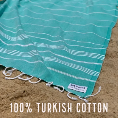 Turkish Towels Peshtemal Hammam Quality 100% Cotton  - image 1 of 4