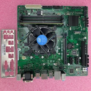 Asus Prime B250M-C Mainboard Core i5-7400 3,0GHz 1x8GB RAM Kühlkörper Lüfterschild - Bild 1 von 12