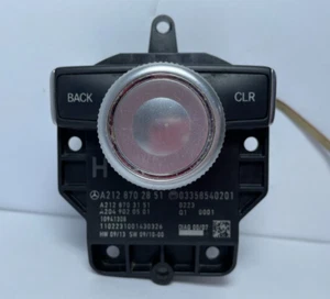 10-13 MERCEDES W212 E CLASS CONSOLE CONTROLLER KNOB MULTI SWITCH A2128702851 OEM - Picture 1 of 4