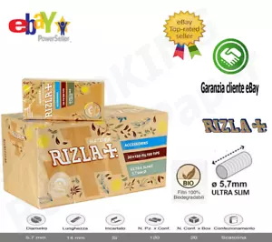 RIZLA NATURA ULTRA SLIM FILTER 5.7m POPPATIPS PACK 20 MIT 120 FILTERN ✅ - Bild 1 von 1