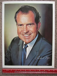 VINTAGE Richard M. Nixon 11x14 photo President U.S.A. political - Picture 1 of 1