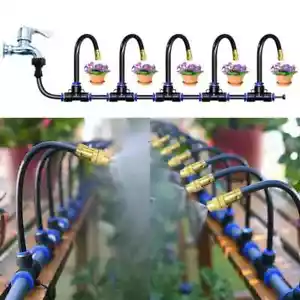 5-20M DIY Free Bending Universal Spray Kit Patio Misting Cooling Humidification - Picture 1 of 24