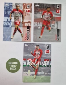 Freiburg Topps International 2023 24 - Stars alle 3 Base Sallai Sildilla etc - Picture 1 of 1