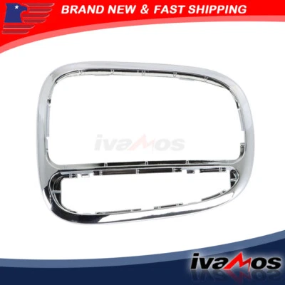 Para 01-06 Mercedes Benz C240 C320 CLK320 CLK500 Cromo Palanca de cambios Tapa Bisel Foto 1 de 4