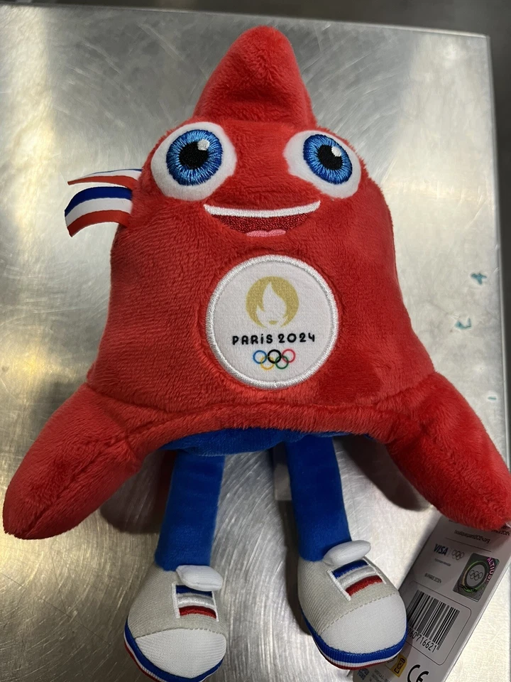 Peluche Phryge 25 cm Doudou Mascotte Officielle Jeux Olympiques JO Paris 2024