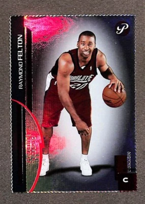 2005-06 Topps Pristine Die Cut #105 Raymond Felton rojo/50 novato Foto 1 de 3