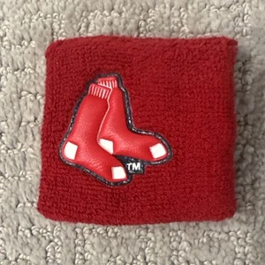 BOSTON RED SOX - Official MLB Wristband Sweatband - One Sizes Fits Most FREESHIP - Picture 1 of 2