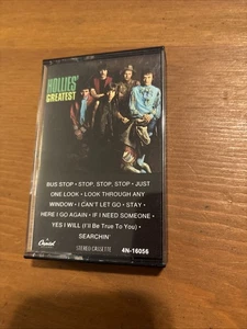 Hollies Greatest Cassette 1980 Capitol UNTESTED EXCELLENT FS - Picture 1 of 4