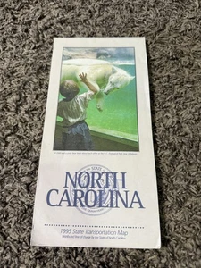 Vintage 1995 North Carolina Official Road Map – State Highway Department - Picture 1 of 11