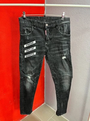 Dsquared2 mens jeans slim size W 30 made in Italy - Image 1 of 4