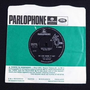 The Beatles We Can Work It Out 7" single - Picture 1 of 8