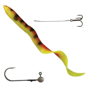 Savage Gear Real Eel Loose Body 40cm Golden Ambulance  Gummifisch + Haken - Bild 1 von 1