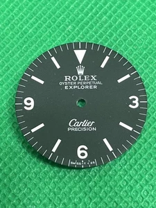 Quadrante buono ROLEX Air King SINGER 5500 EXPLORER quadrante Cartier - Foto 1 di 2