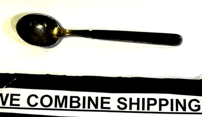 VINTAGE A. MICHELSEN, COPENHAGEN,  DENMARK STERLING, DEMI BABY SPOON, 4", .4oz - Image 1 of 4