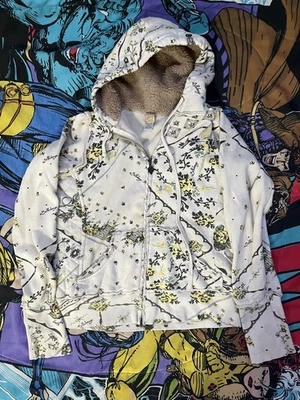 Vintage Billabong Womens L Hoodie Jacket Y2K 2000s Skater Thermal - Image 1 of 4