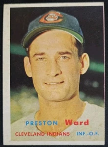 1957 Topps #226 Preston Ward Cleveland Indians - VG - Picture 1 of 2
