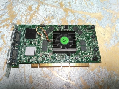 Defective Matrox QID-P256PROF F7171-00 Dual DMS-60 PCI-X Video Card AS-IS - Image 1 of 4