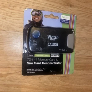 Vivitar 72-in1 Memory Card and Sim Card Reader Writer VIV-RW-All - Picture 1 of 4