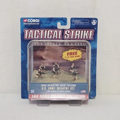 Corgi US95102 Tactical Strike - U.S. Army Infantry 6 figures 1:64 (pkg wear) - Image 1 of 4
