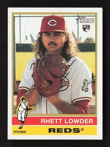 Rhett Lowder Rookie 2025 Topps Heritage Cincinnati Reds RC - Picture 1 of 2