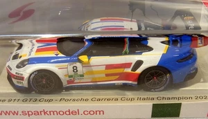 Porsche Carrera Cup Italia  Champion 2024 (911 GT3) K. Masters Spark  1:43 S1028 - Picture 1 of 5