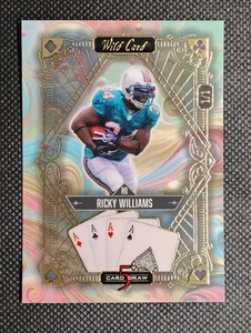 Ricky Williams 2024 Wild Card 5 Card Draw Spring 1/1 Rainbow Miami Dolphins - Picture 1 of 2