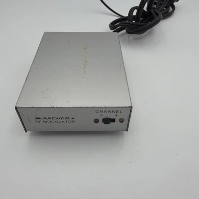 Archer RF Modulator 15-1273A Radio Shack Tandy AV Converter Channel 3/4 Tested - Image 1 of 4