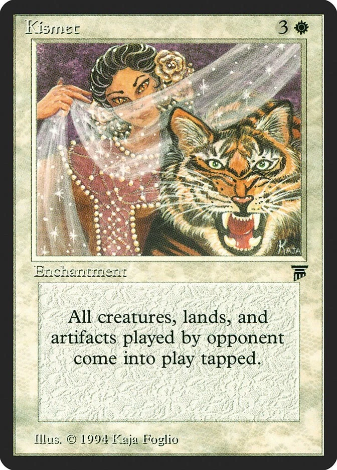 Kismet Legends Magic The Gathering MTG Card - Image 1 of 1