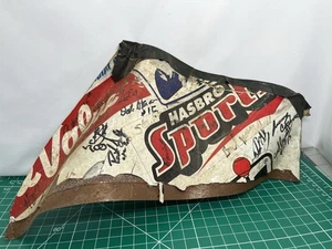 Arte de pared autografiado de NASCAR Wrecked, Ted Musgrave, Fenley-moore Motor Sports #15 - Imagen 1 de 8