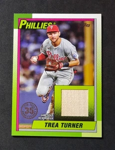 Trea Turner 2025 Topps Relic 1990 Philadelphia Phillies - Picture 1 of 2