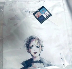 Ai Yazawa Collection UNIQLO UT T-Shirts NANA Japan WHITE SIZE L - Picture 1 of 5