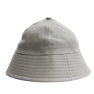 Sombrero de marinero Hender Scheme campana cordero cuero gris para mujer - Imagen 1 de 7