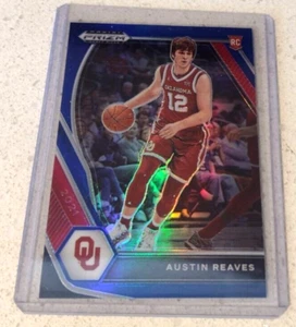2021 Panini Prizm Draft Picks  prizm Austin Reeves Rookie Card Blue 36/199 #49 - Bild 1 von 3