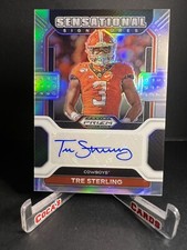 2022 Prizm Draft Picks Tre Sterling Prizm Auto 