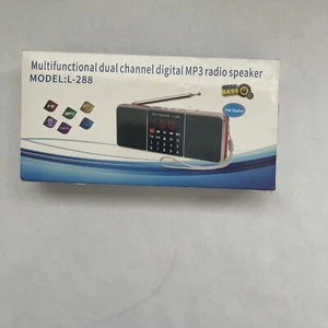 2Xpeaker LCD Screen Support TF Card USB Disk MP3 Music Player Loudspeaker() P8H7 - Picture 1 of 9