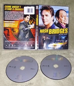 Nash Bridges Season 1 First 1st TV DVD CBS 2 Disc Set Don Johnson Cheech Marin - Picture 1 of 2