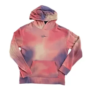 Hollister Must Have Collection Pink Tie Dye Hoodie Lightweight Terry - MEDIUM - Picture 1 of 3