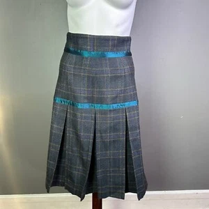 Plenty Tracy Reese skirt size 2 y2k Schoolgirl coquette Corpcore Prep drop waist - Picture 1 of 12